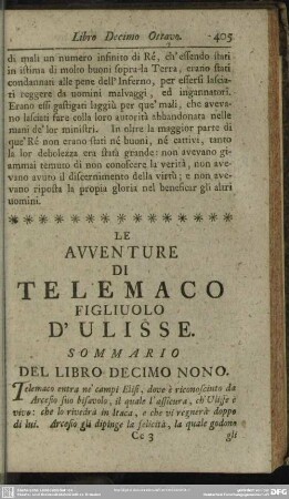 Libro Decimo Nono