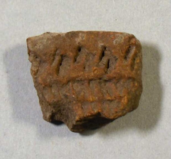 Fragment eines Gefäßes