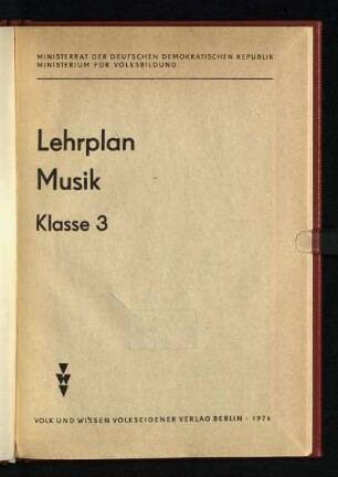 1976: Klasse 3