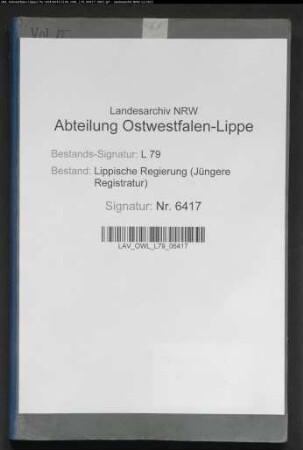 Militärpensionen, Band 6, Teil 1