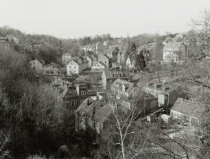 Meißen-Niedermeisa, Blick von der Burg nach Westen