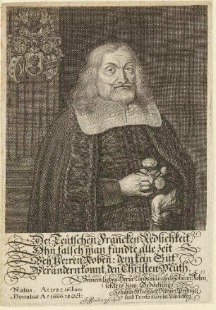 Johann Kob; geb. 16. Januar 1587; gest. 18. Oktober 1666