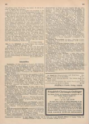 95 [Rezension] Zorn, D. C. M., Gottestrost