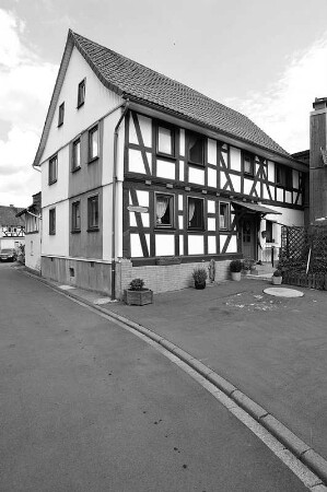 Fachwerkhaus; Wartenberg, Bahnhofstraße 3