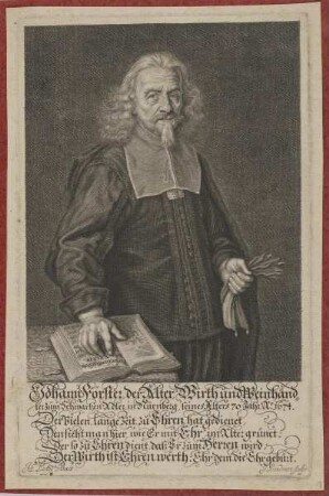 Bildnis des Johann Förster