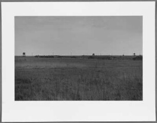 Blick über das Lagergelände, Majdanek