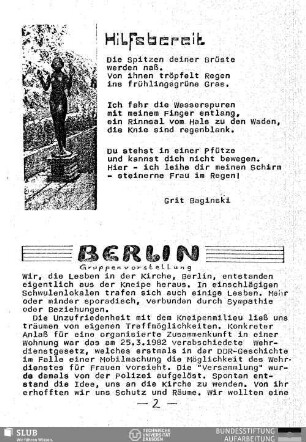 Hilfsbereit