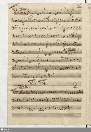 722. Aria: Sposa facciam tre patti / Naumman, J.G.