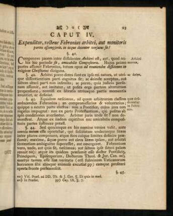23-27, Caput IV