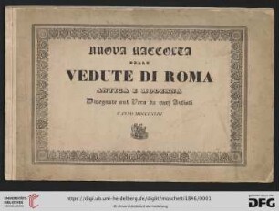 Raccolta Delle Principali Vedute Di Roma Antica E Moderna