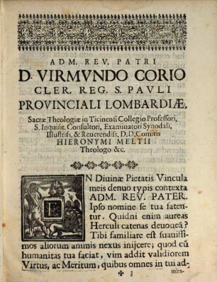 De divinae pietatis vinculis : tractatus universales