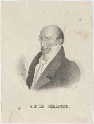 Bildnis des J. P. de Béranger