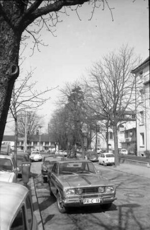 Freiburg: Eisenbahnstraße Richtung Hauptbahnhof