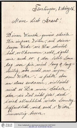 Brief vom 08.03.1916