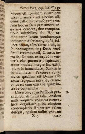 539-549, Caeterum, ut in Passionis praxi dulcor ...