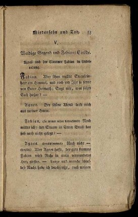 V. Waldige Gegend und Fabians Einöde.