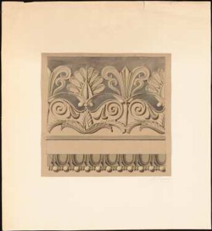 Dekorationsstudien: Vegetabiles Ornament