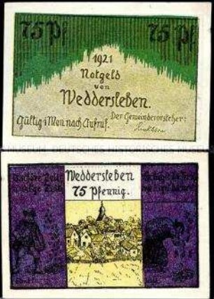 Wasserleben 75 Pfennig