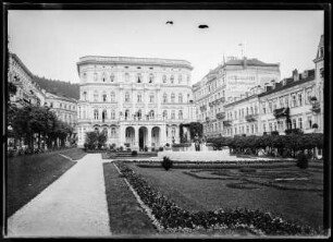 Marienbad (Marianske Lazne/Tschechische Republik). Halbmayrs Haus