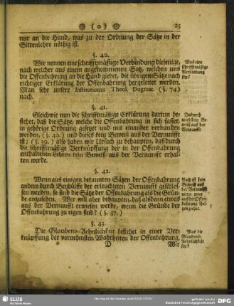 §. 41. Dadurch wird kein Beweiß aus der Vernunfft