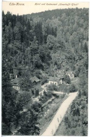 Edle Krone. Hotel und Restaurant "Unverhofft Glück"
