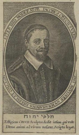 Bildnis des Iacobus Crucius