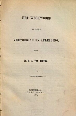 Nederlandsche Spraakkunst ten behoeve van onderwijzers en belangstellenden, 2,1.2