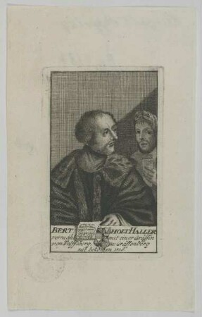 Bildnis des Bertholt Haller