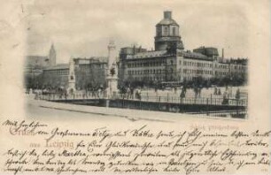 Gruss aus Leipzig: Schloß Pleißenburg