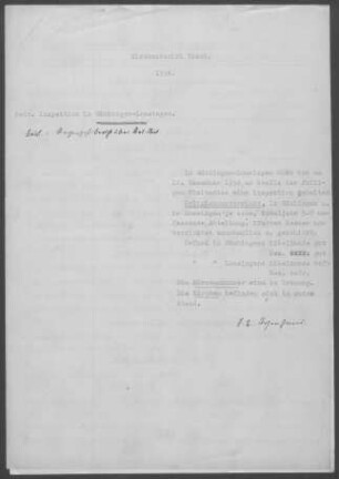 Gächingen-Lonsingen: Inspektionsbericht 1936