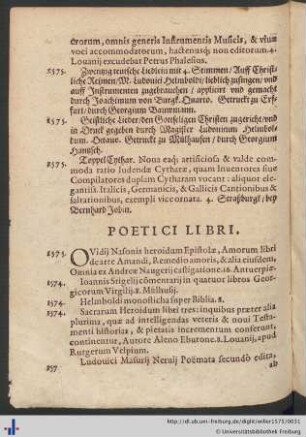 Poetici Libri.