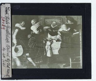 Hals (Dirk), Musizierende Gesellschaft im Interieur (Brüssel Privatsammlung)