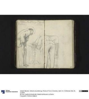Holbein-Ausstellung, Plebiscit-Tisch, Dresden