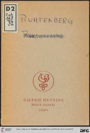 Cornelis Ruhtenberg, Mexico : Zeichnungen : Oktober 1948