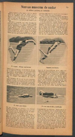 Nuevas maneras de nadar - La última palabra en natación