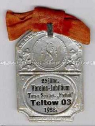 Turn- und Sportverein "Freiheit", Teltow, 25jähriges Vereinsjubiläum