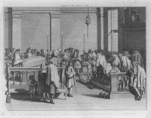 [Graphik, Synagoge portugiesischer Juden, Segenshandlung]