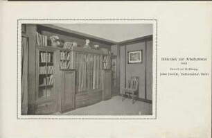 Bibliothek und Arbeitszimmer. Detail