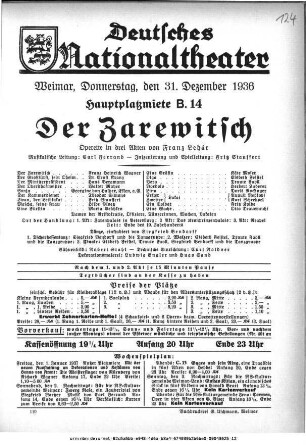 Der Zarewitsch