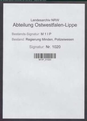 Fernsprechanschlüsse der Landjäger