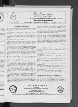 Erfreuliche Fortschritte