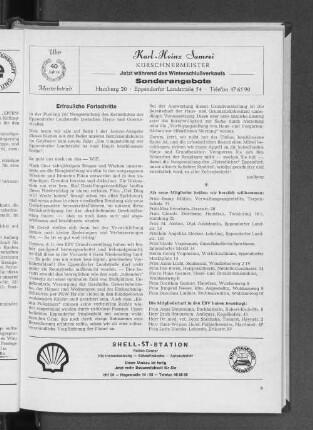 Erfreuliche Fortschritte