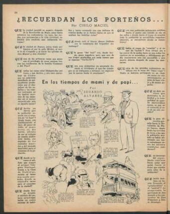 En los tiempos de mami y de papi...