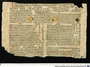 In de[m] iar als ma[n] zalt nach crist geburt. M.cccc.lxxviij. sind xiij schein D. suntäglicher buchstab. Guldin zal xvi ...