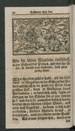 Wie die schöne Magelona entschlieff ...