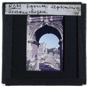 Rom, Forum Romanum,Rom, Septimius Severus-Bogen