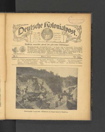 Nr. 3. Februar 1913. VIII. Jahrg.