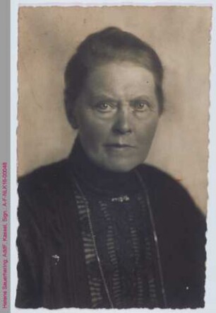 Porträt von Helene Sauerhering