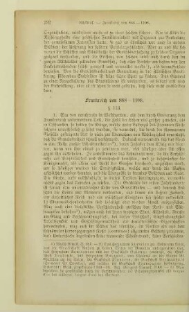 Frankreich von 888-1108
