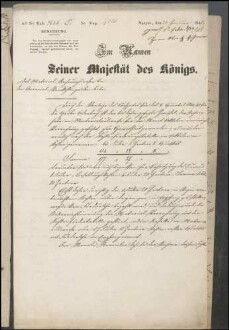 Monita zum Rechnungswesen der Steinkohlengrube
                        Odenbach-Roth